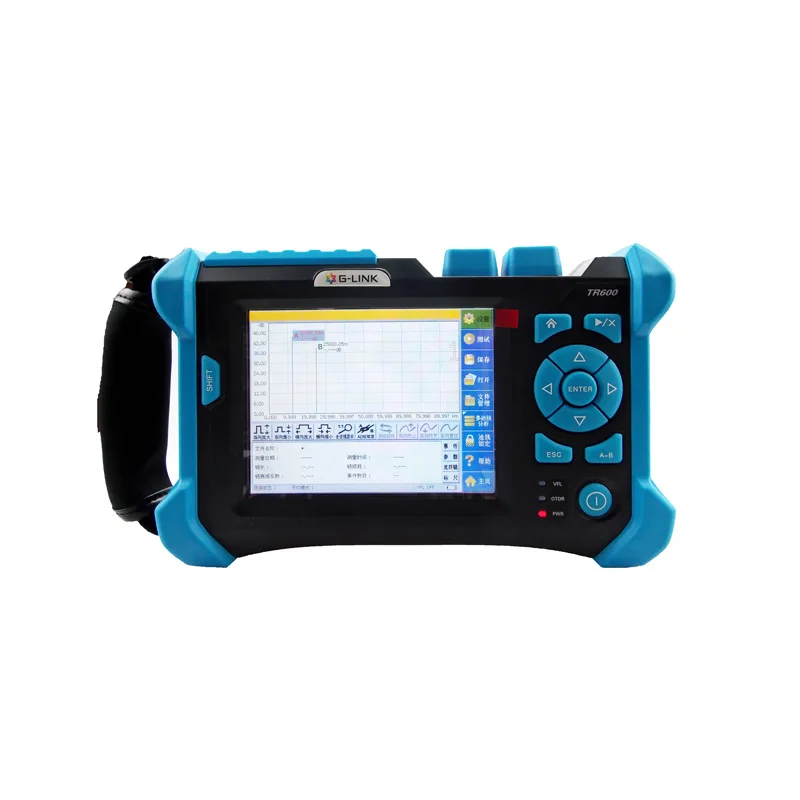 Волоконно-оптический OTDR TR600 ftth сенсорный экран детектор неисправностей