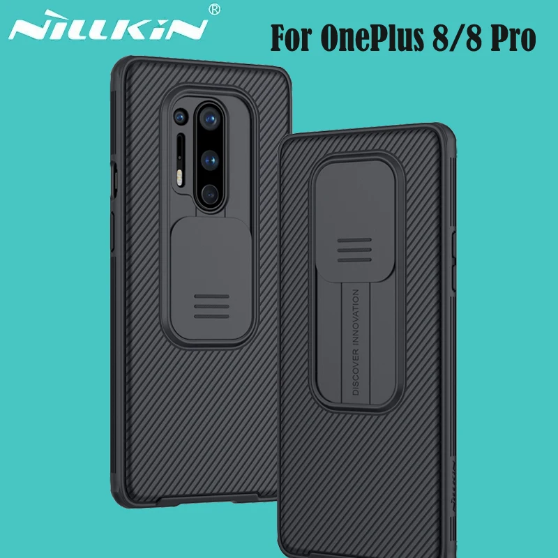 Для OnePlus 8 Pro Чехол One Plus чехол NILLKIN CamShield слайд-камера защита конфиденциальности 1 +