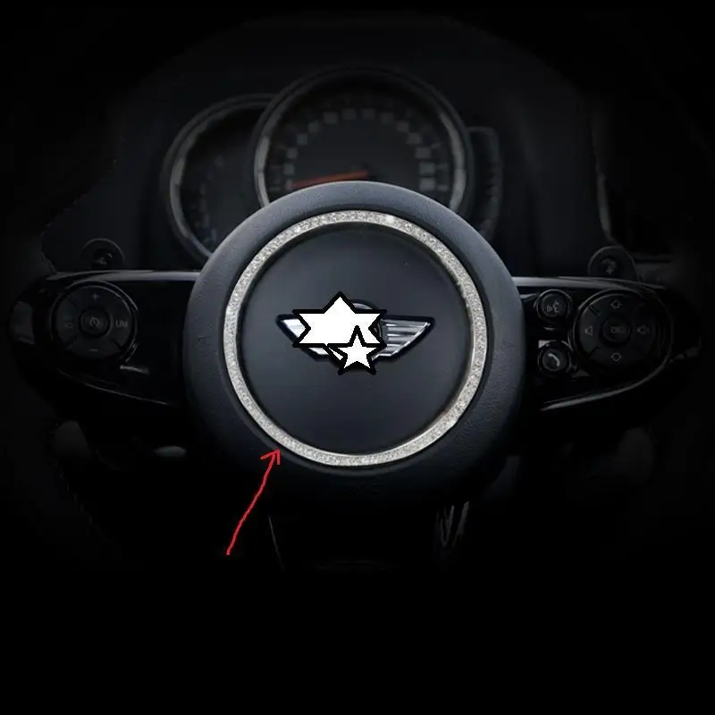 Автомобильная приборная панель Рулевое колесо автомобильный хромированный