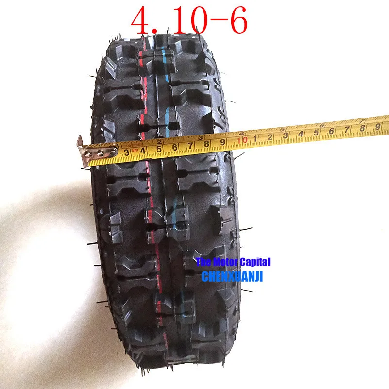 12x 4,10-6 шины ATV Quad Go Kart 47cc 49cc/4,10-6 шины лужайка садовый культиватор Снегоуборщик Метатель R-1 Луг шины