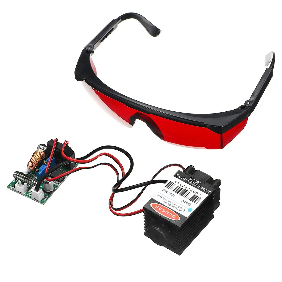 450nm 2500 мвт высокое Мощность фокусировки синий лазерный модуль ttl 12V DIY режущий лазер cnc гравер аксессуары 2,5 W лазерная головка+ очки