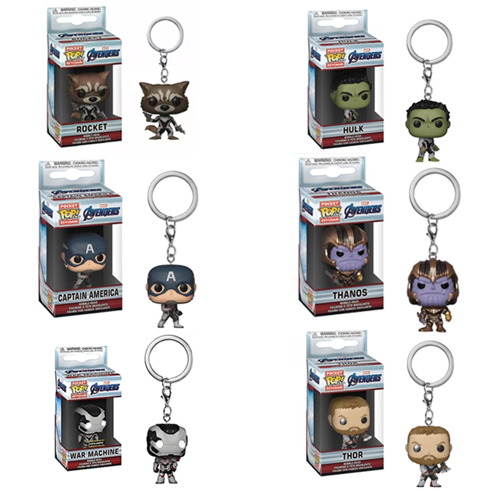 FUNKO поп Мстители Бесконечность войны Халк Железный человек паук танос Капитан