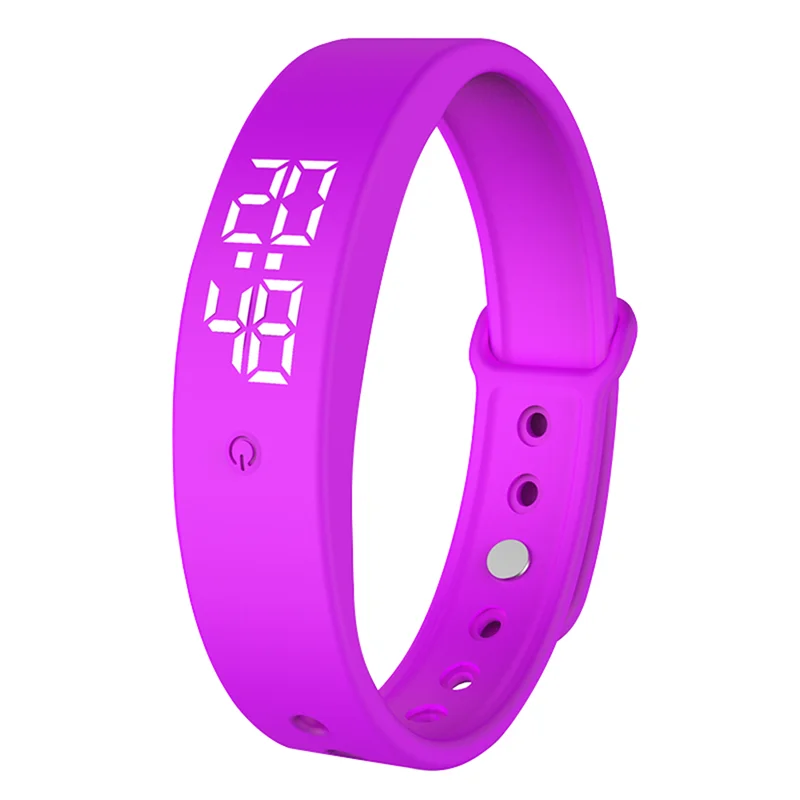 Смарт браслет с точной индикацией температуры тела смарт часами времени для