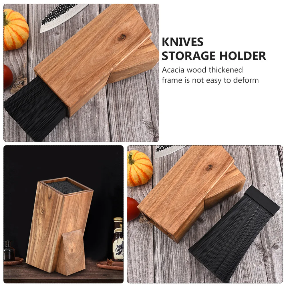 

1pc Knives Storage Holder Multifunctional Knives Rack Useful Kitchen Supply