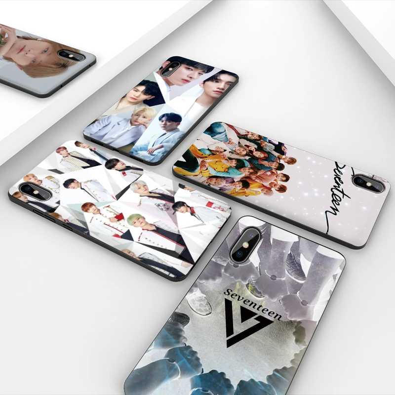 Модные Seventeen Кей-поп чехол для телефона Iphone XS Max XR X 8 7 6 S Plus 11 Pro 5 s SE Силиконовый ТПУ