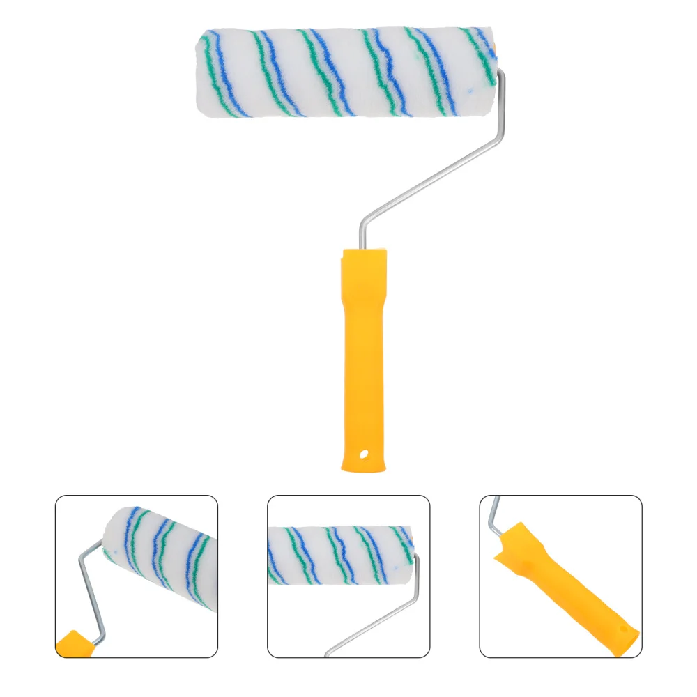 

2Pcs Practical Wall Paint Brushes Paint Wall Rolling Brushes Paint Brush