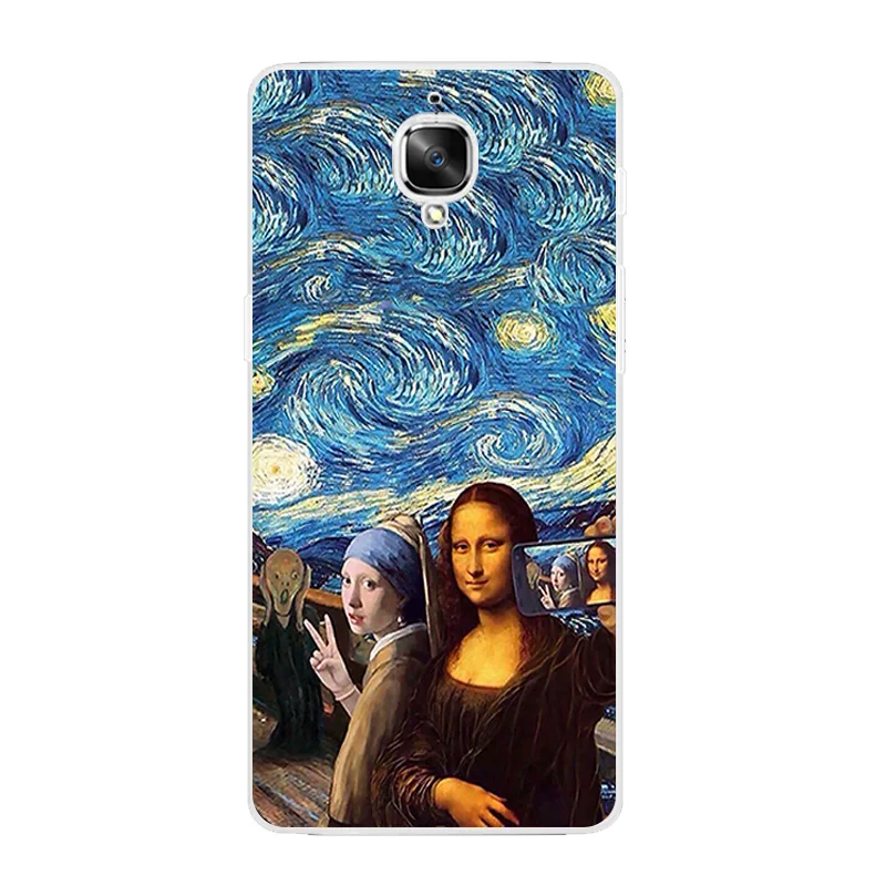 Чехол для телефона OnePlus 3/3t чехол One Plus 5 2 дюймов мягкий из ТПУ с забавными