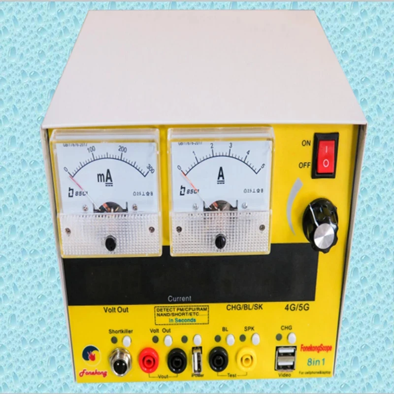 

FoneKong scape 8 in 1 regulated power meter detect cpu ram nand pmu in second for cellphone and laptop