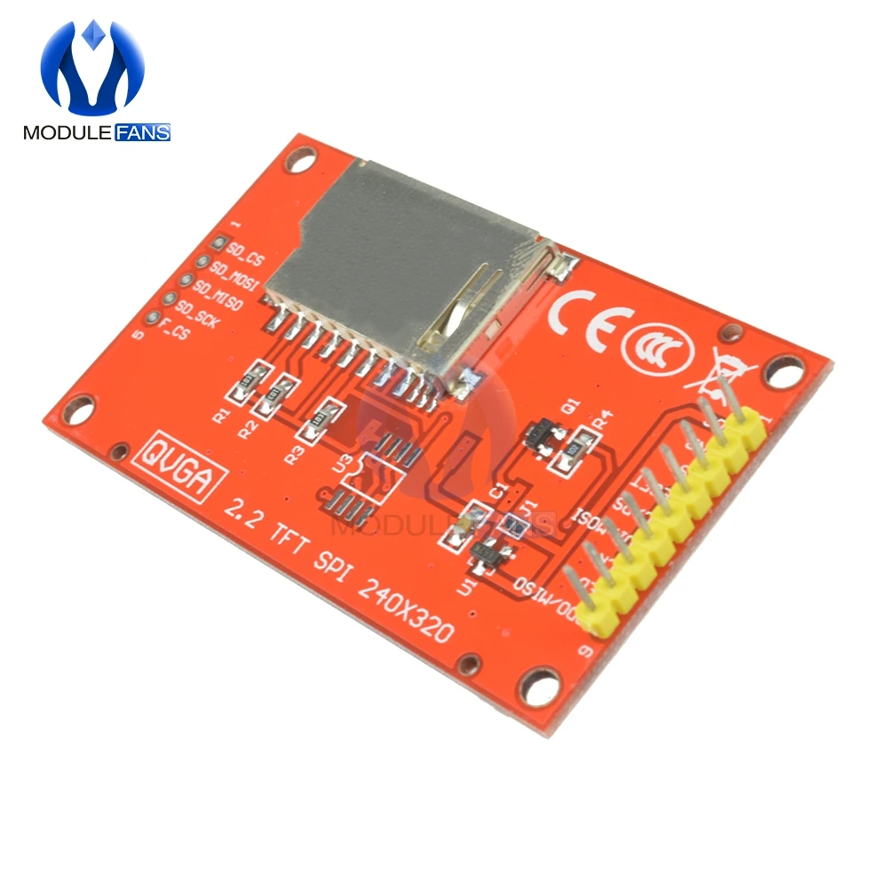 2,2 ''2,2 дюйма Dots SPI интерфейс TFT lcd последовательный порт плата модуль Дисплей для Arduino 51/AVR/STM32/ARM/PIC Diy