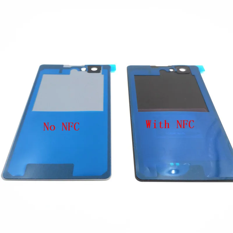 

Rear Back Door Battery Cover Case Housing For Sony Xperia Z1 Compact Z1 Mini D5503 M51W With NFC