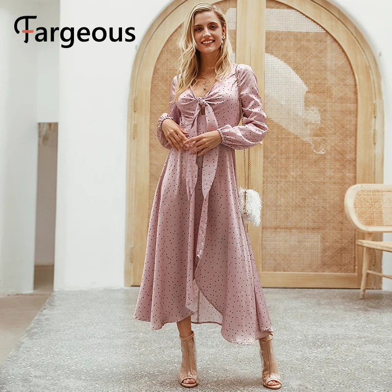 Платье-рубашка с бантом длинное винтажное платье-рубашка длинным рукавом сатин в