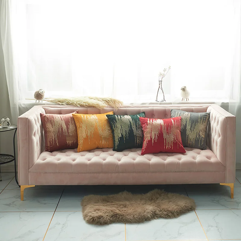 Новый голландский Бархатный Чехол для подушки 45x45 см без внутренней отделки с