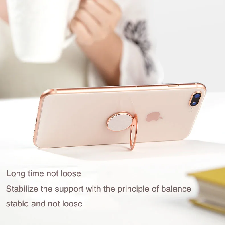 

Extremely Thin Luxury Metal Mobile Phone Socket Holder Universal Telephone Magnetic Car Bracket Stand Accessories Finger Ring