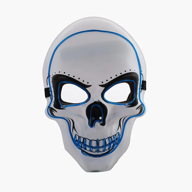 Светящаяся маска черепа ужас клоун Череп светящаяся для вечевечерние НКИ на