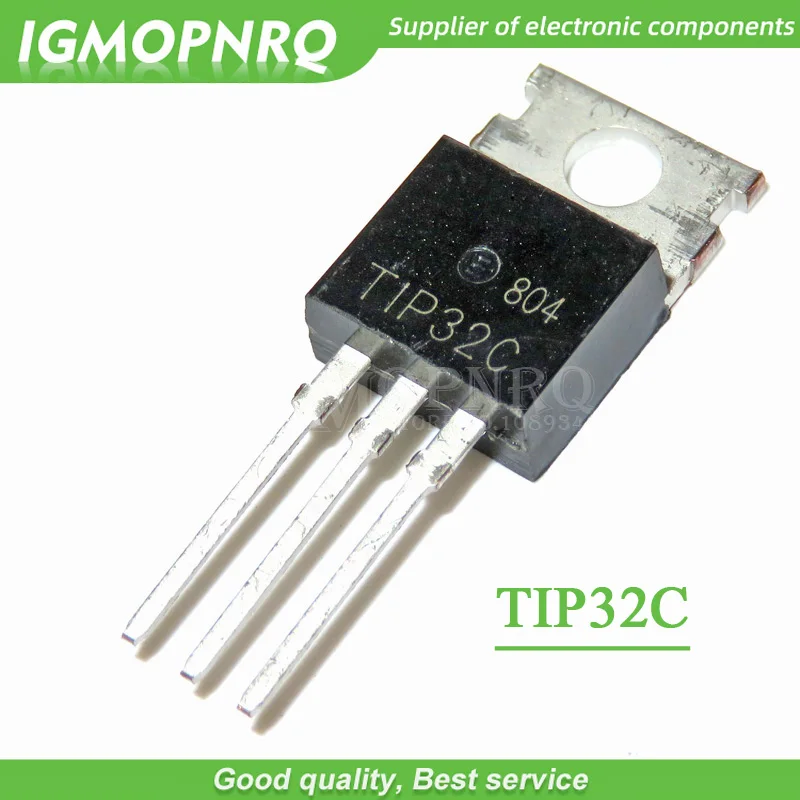 10 шт. биполярные транзисторы TIP32C TIP32 TO 220 NPN BJT Gen Pur новые оригинальные|transistor
