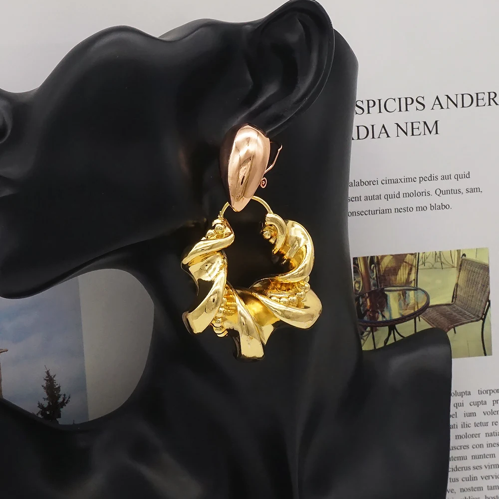 Модные ювелирные изделия серьги неправильной геометрической формы для женщин