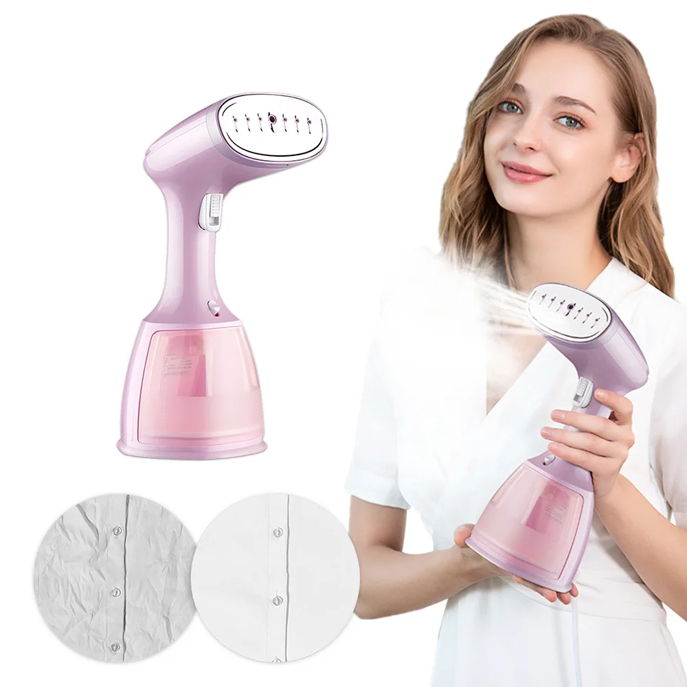 

Fast-Heat Steam Iron Garment Steamer Handheld Fabric 1500W Travel Vertical 350ml Mini Portable Home Travelling Clothes Ironing