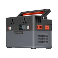 allpowers 700w portable generator 606wh 164000mah power station emergency power supply pure sine wave with dc ac inverter