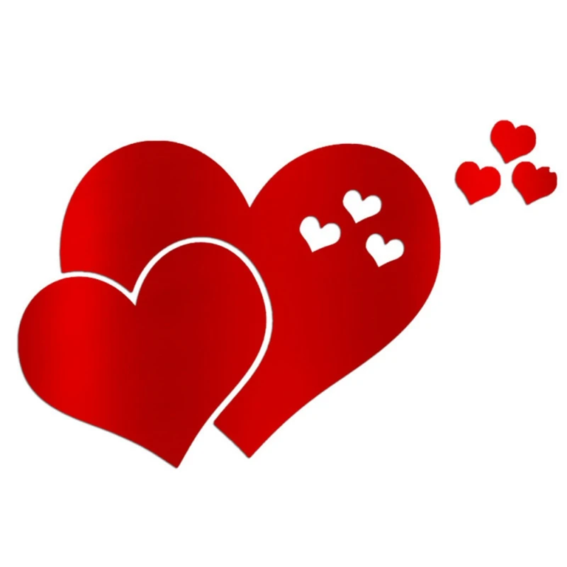 Зеркальные самоклеящиеся наклейки квадратная Зеркальная Наклейка прозрачная