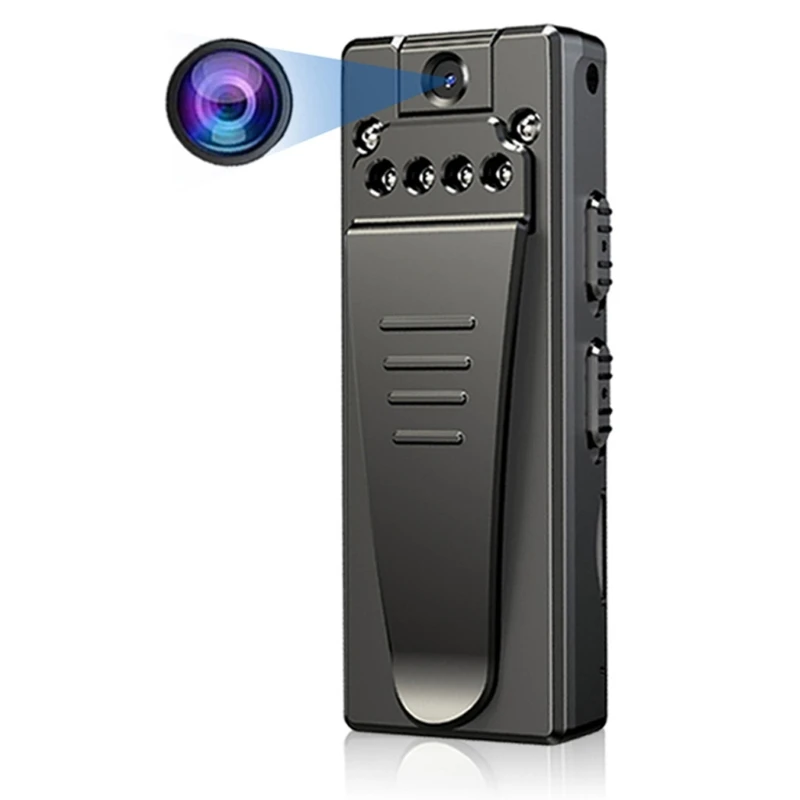 

Body Camera Video Recorder Small Cam Digital Camcorder Outdoor Portable Wearable Camera Recorder