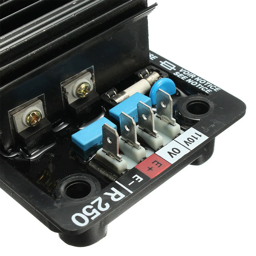 

AVR R250 Automatic Voltage Regulator Tool Practical Components Module Universal Brushless Stabilizer Replacement For Leroy Somer