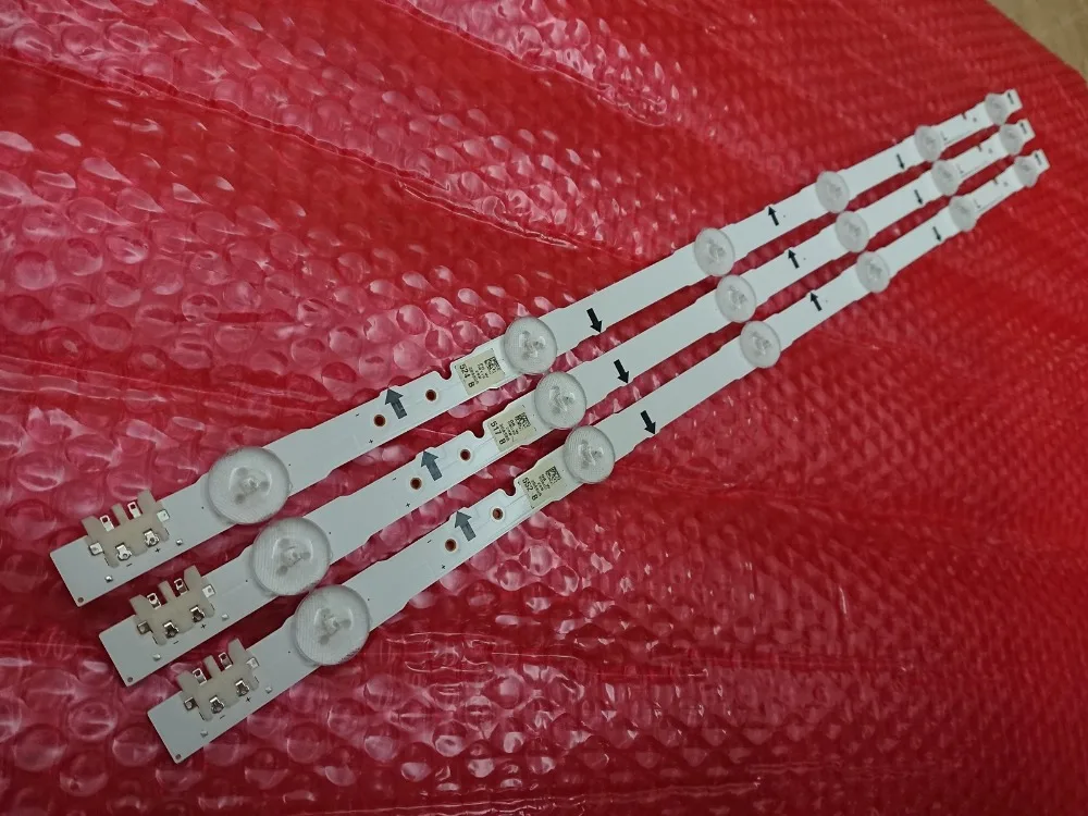 Новый комплект одежды из 3 предметов 6LED 560 мм светодиодные полосы для Samsung UN28H4000AF