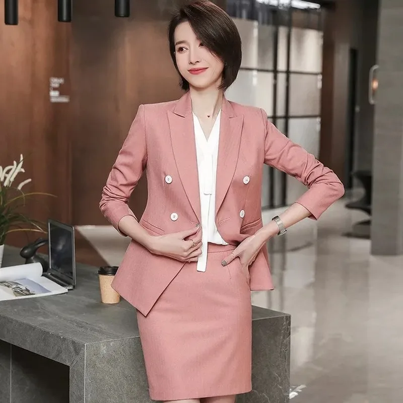 Женский костюм на осень и зиму новая модная Высококачественная профессиональная