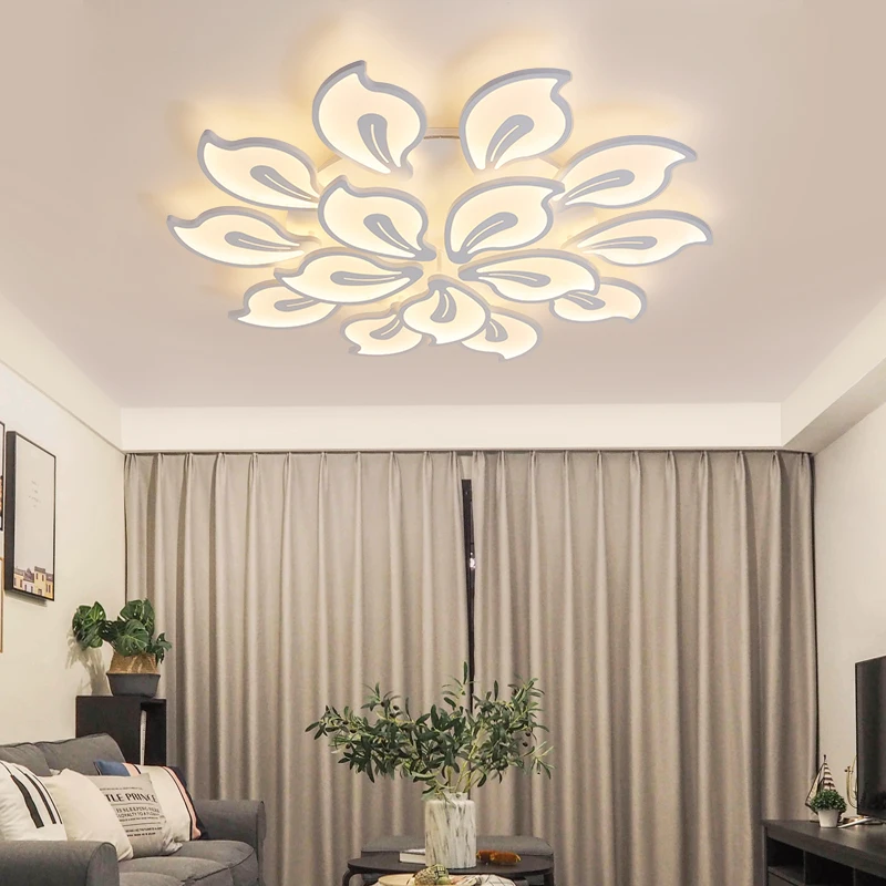 

led ceiling light Postmodern living room LED ceiling lamp modern creative personality bedroom restaurant lights plafonnier