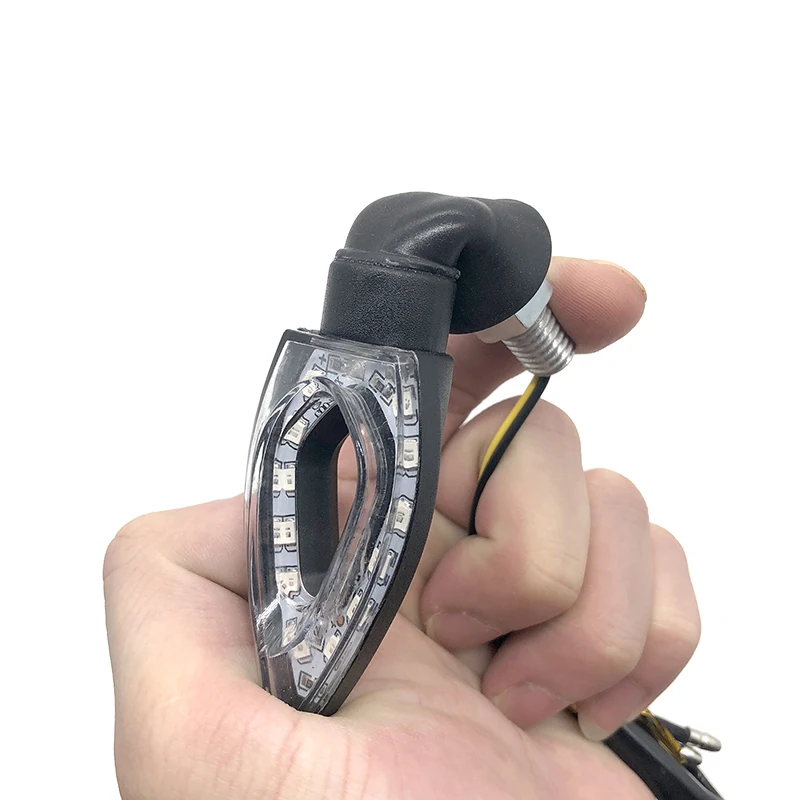 Универсальный поворотный сигнал для мотоцикла 12 светодиодов стоп-сигналы