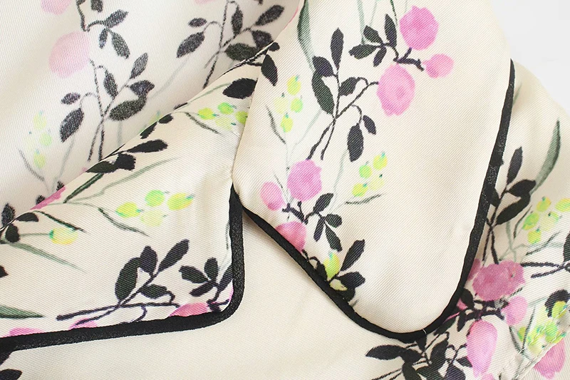 

HWLZLTZHT Women Oversize Shirt Floral Button Up Shirt Woman Summer 2021 Long Sleeve Print Blouses Female Casual Women Shirts