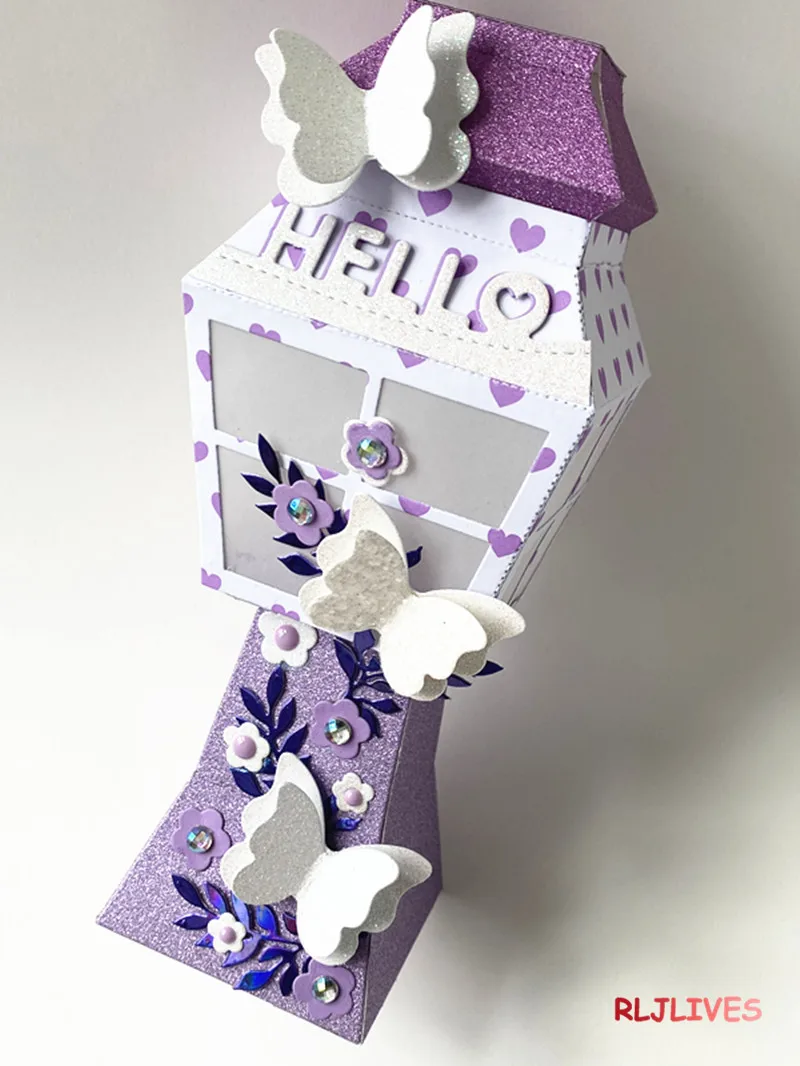 3D фонарь металлические Вырубные штампы Сделай Сам Скрапбукинг карточный