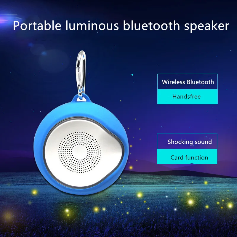 Мощный портативный Bluetooth динамик мини компьютерный сабвуфер колонки