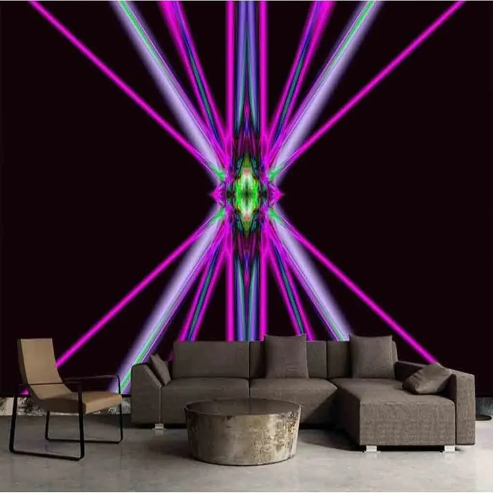 Большие Настенные обои milofi на заказ 3D Красочные многоугольные великолепные