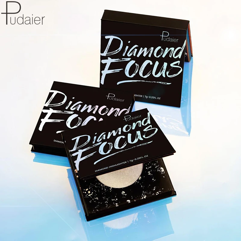 Pudaier ромбовидный Хайлайтер для лица косметическое средство с эффектом сияния