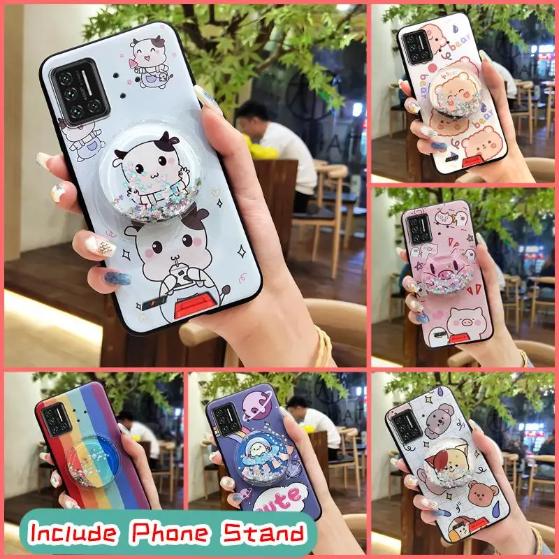 for woman original phone case for umidigi bison gt drift sand cartoon anti knock cover kickstand free global shipping