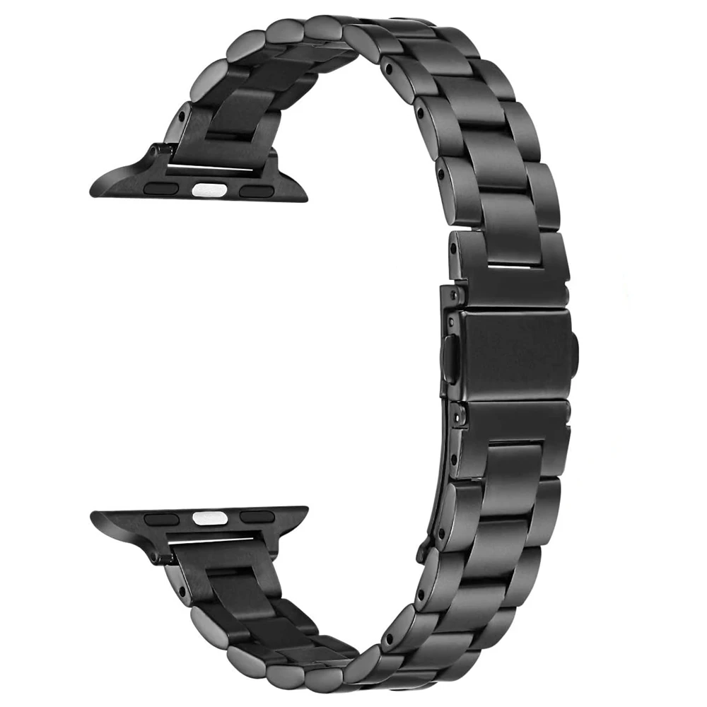 

Тонкий ремешок для Apple Watch Band 40 мм 44 мм, браслет из нержавеющей стали для Iwatch Band 42 мм 38 мм, Correa Apple Watch Series 2 3 4 5 SE 6