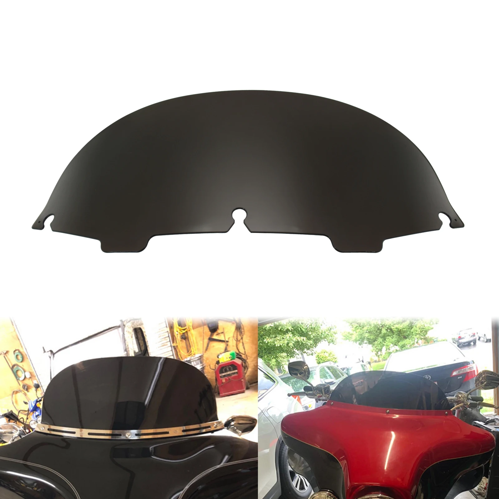 Обтекатель для лобового стекла мотоцикла 8 дюймов обтекатель Harley Touring Electra Street Glide