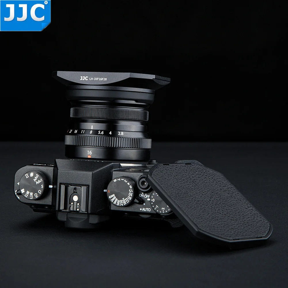 JJC LH-JXF16F28 черная байонетная бленда объектива с крышкой капота может поставить на ф49мм фильтр для FUJIFILM XF 16 мм f/2,8 R WR объектив протектор
