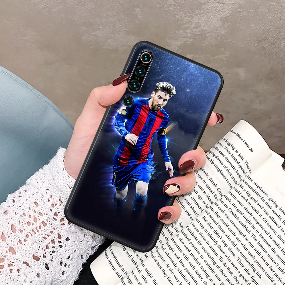 

Messi Soccer Football 10 Phone Case For Xiaomi Mi Note 10 A3 9 MAX 3 A2 8 9 Lite Pro Ultra black Prime Silicone Coque Tpu Funda