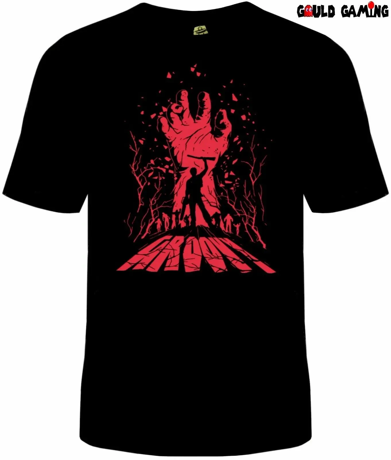 Зловещие мертвецы армия тьмы футболка унисекс смешная Грува ясень Хэллоуин