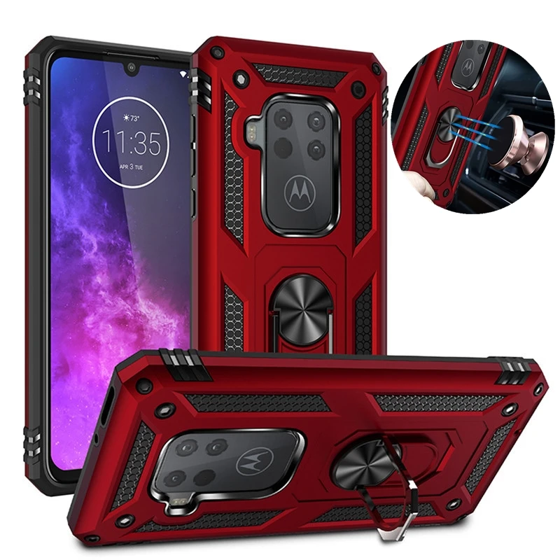 Чехол для Motorola Moto One Zoom противоударный мягкий силиконовый чехол держатель с