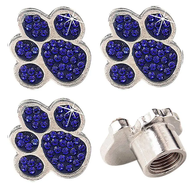 4 шт./компл. автомобильные стильные алмазные колпачки на стержень клапана шины