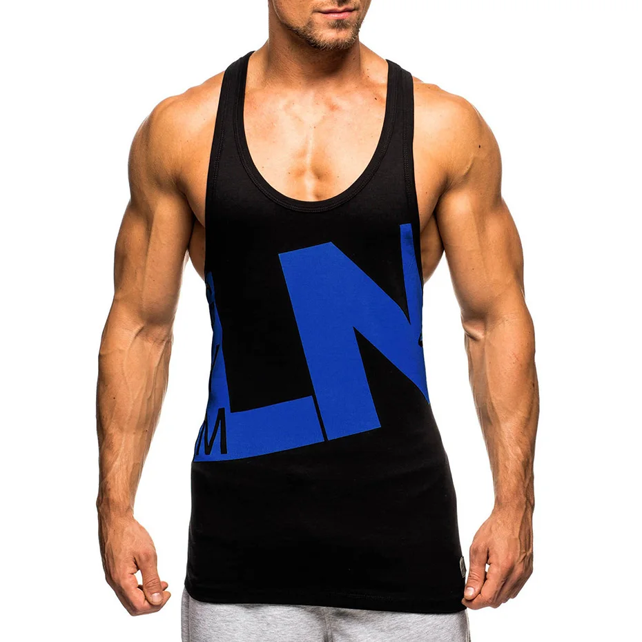 Мужской жилет без рукавов ZOGAA повседневный с круглым вырезом майка для