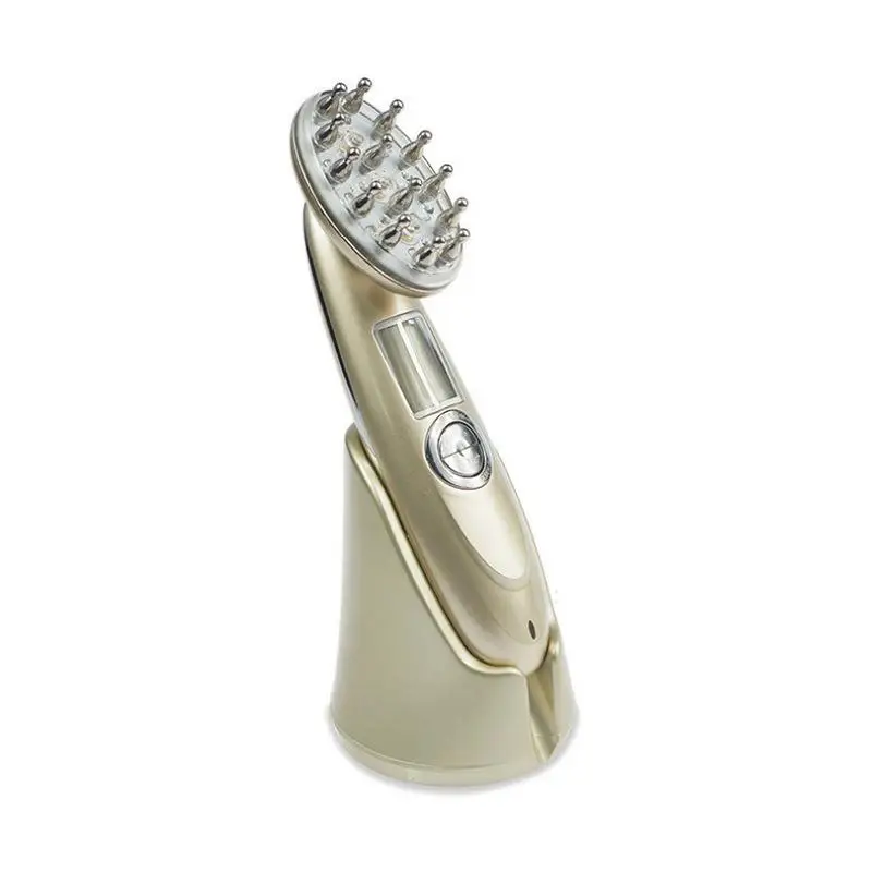 Hair Massage Comb Micro Current Hair Health Care Machine Multi-function Laser EMS Vibration Massage Brush Reduce Loss Of Hair