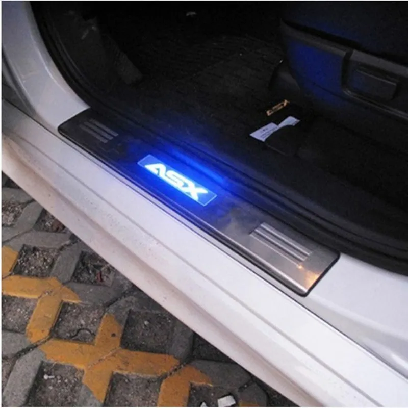 Бесплатная доставка светодиодный анти нержавеющая стальная пластина порожек 4