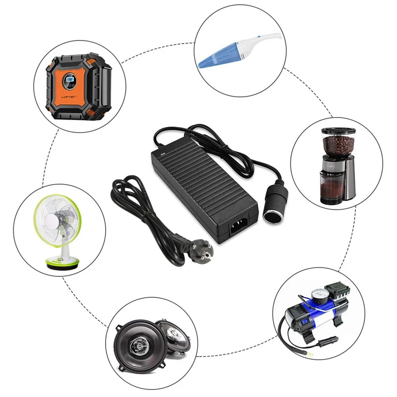 

120W 12V 10A AC-DC Power Adapter Voltage Transformer 100-220V/230/240V AC 12V DC Current Transformer Adapter EU Plug