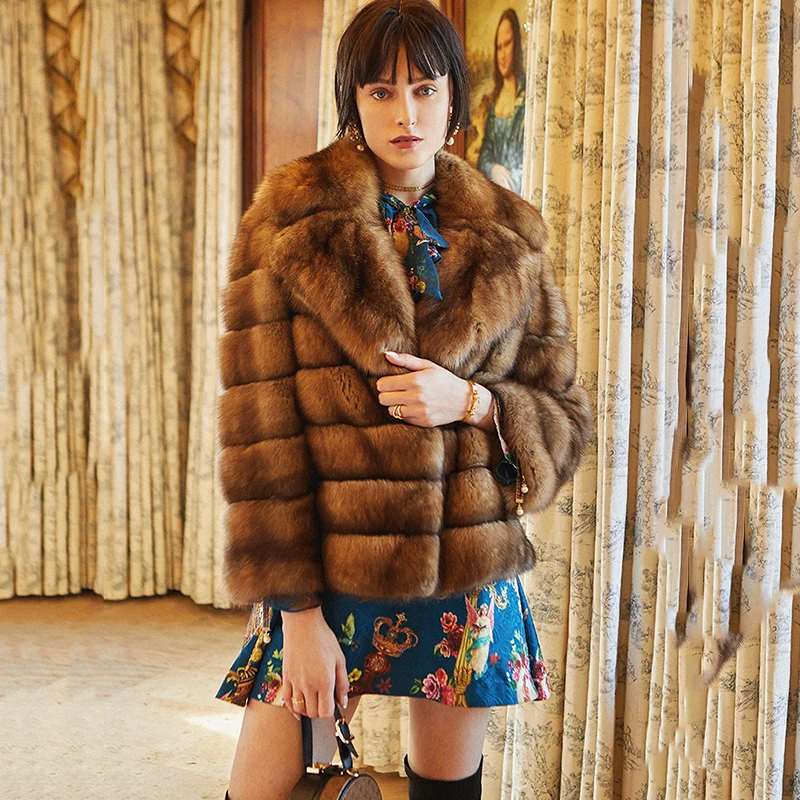 Рисунок 6 - Новая зимняя Женская Шуба Ftangaiur