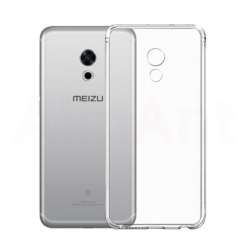Мягкий силиконовый прозрачный чехол из искусственной кожи для Meizu Pro 6 7 U10 U20 M2 M3