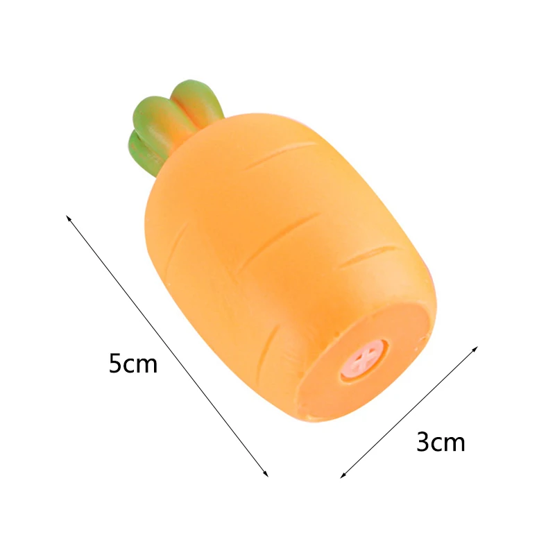 10 шт./компл. имитация моркови сжимаемая игрушка мягкая еда игрушки антистресс