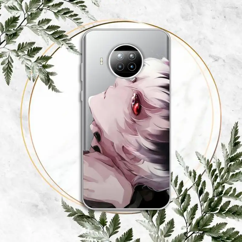 

Tokyo Ghoul Trendy Anime Kaneki Ken Clear Phone Case Transparent for Xiaomi Redmi note 10 t 8 9 pro lite 11